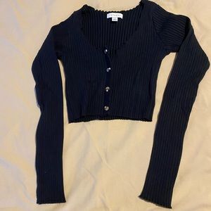 Crop top long sleeve